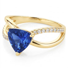 Natural Sapphire Ring 1.50ct - Yellow Gold 14K