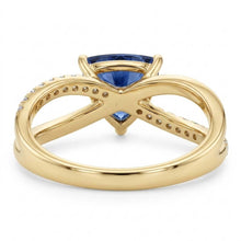 Natural Sapphire Ring 1.50ct - Yellow Gold 14K