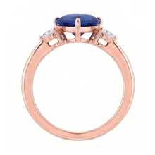 Natural Sapphire Ring 1.75ct - Rose Gold 14K
