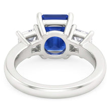 Natural Sapphire Ring 1.75ct - White Gold 14K