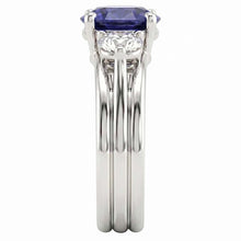 Natural Sapphire Ring 1.75ct - White Gold 14K