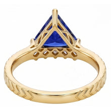 Natural Sapphire Ring 1.75ct - Yellow Gold 14K
