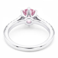 Natural Sapphire Ring 1.91ct - White Gold 14K