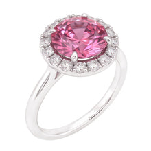 Natural Sapphire Ring 2.00ct - White Gold 14K