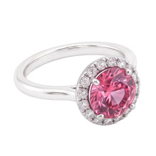 Natural Sapphire Ring 2.00ct - White Gold 14K