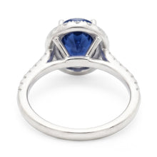 Natural Sapphire Ring 2.25ct - White Gold 14K