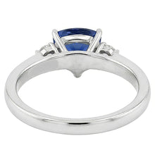 Natural Sapphire Ring 2.25ct - White Gold 14K