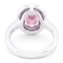 Natural Sapphire Ring 2.41ct - White Gold 14K