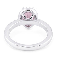 Natural Sapphire Ring 2.46ct - White Gold 14K