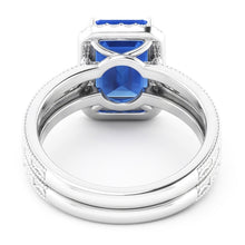Natural Sapphire Ring 2.50ct - White Gold 14K
