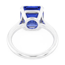 Natural Sapphire Ring 2.50ct - White Gold 14K