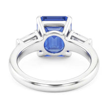 Natural Sapphire Ring 2.50ct - White Gold 14K