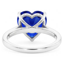 Natural Sapphire Ring 2.50ct - White Gold