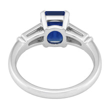 Natural Sapphire Ring 2.75ct - White Gold 14K
