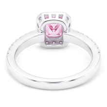 Natural Sapphire Ring 2.75ct - White Gold 14K