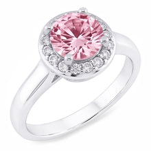 Natural Sapphire Ring 2.81ct - White Gold 14K