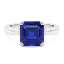 Natural Sapphire Ring 2ct - White Gold 14K