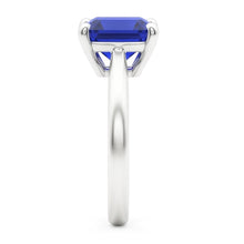Natural Sapphire Ring 2ct - White Gold 14K