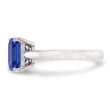 Natural Sapphire Ring 2ct - White Gold 14K