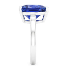 Natural Sapphire Ring 2ct - White Gold 14K
