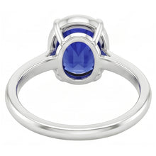 Natural Sapphire Ring 2ct - White Gold 14K