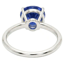 Natural Sapphire Ring 2ct - White Gold 14K