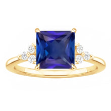 Natural Sapphire Ring 5.25ct - Yellow Gold 14K