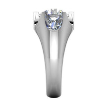 Natural Solitaire Diamond Men White Gold