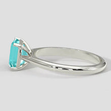 Natural Paraiba 2.50ct Engagement Ring