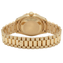 Natural Earth Mined Diamond Bezel Presidential Style Watch G Champagne Stick Dial Dj