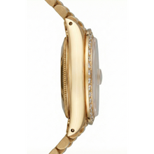 Natural Earth Mined Diamond Bezel Presidential Style Watch G Champagne Stick Dial Dj