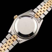 Natural Earth Mined Diamond Bezel Rolex Datejust Lady Watch Dial Jubilee Ss & Gold