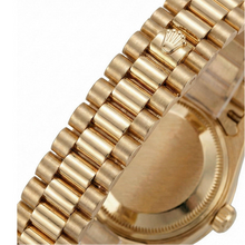 Natural Earth Mined Diamond Bezel Rolex Datejust Watch Lady Presidential Style Gold