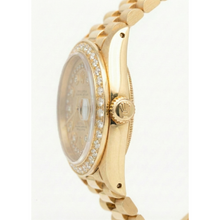 Natural Earth Mined Diamond Bezel Rolex Dj Model President Style Watch Double Row Dial