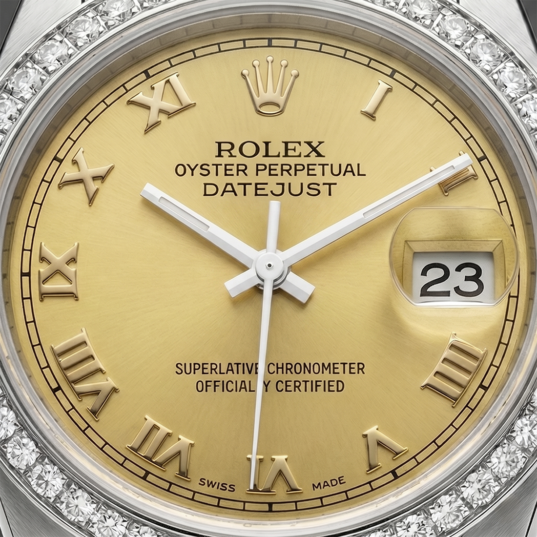 New Roman Dial Date Just Watch Ss Jubilee Bracelet Rolex