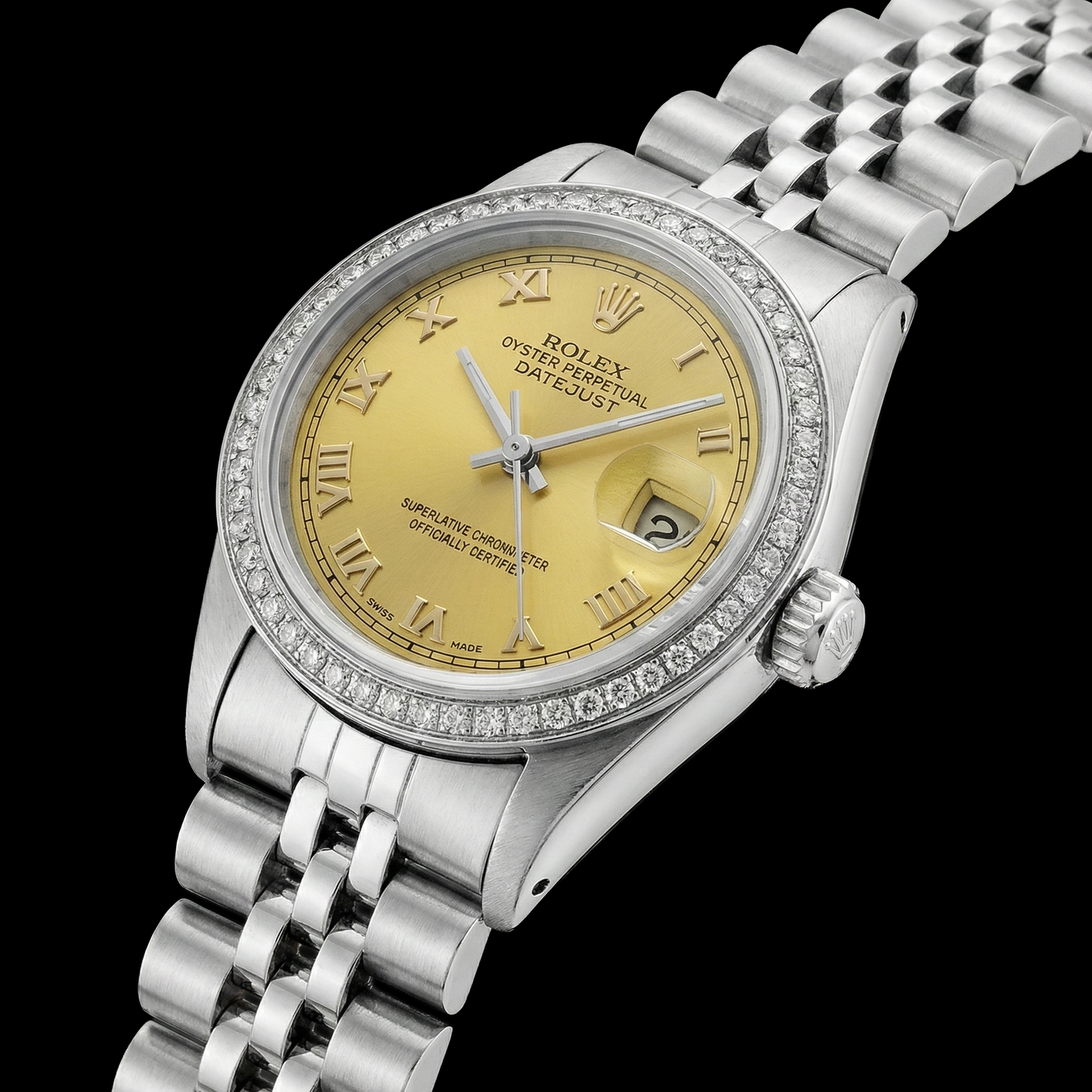 New Roman Dial Date Just Watch Ss Jubilee Bracelet Rolex