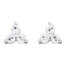 Old Miner Genuine Diamond Stud Earrings 6 Carats Round Cut White Gold 14K