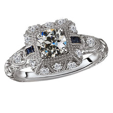 Dazzling Fine Diamond Bridal Ring 1 ct – main view