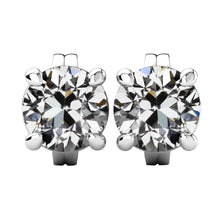Earrings 14K White Gold with Brilliant Diamond – main view