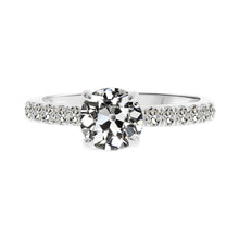 Designer Accent Solitaire Ring 1 ct – main view
