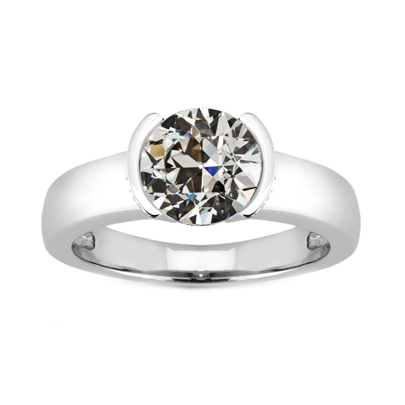 Fine Fine Diamond Solitaire Ring 2 ct – main view