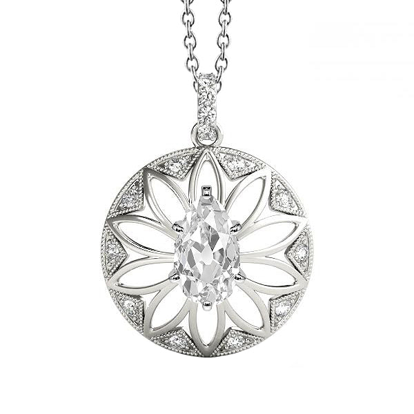 Fine Pendant Necklace 1.50 ct – main view