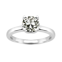 Sparkling Single Stone Ring – Brilliant Diamond 2 ct |