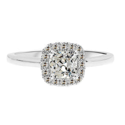 Handcrafted Fine Diamond Halo Engagement Ring 3 ct – HarryChadEnt