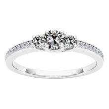 Proposal Ring 14K White Gold with Brilliant Diamond – main view