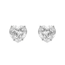 Shimmering Fine Diamond Stud Earrings 5 ct – front view