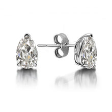 Brilliant Diamond Earrings 1-ct 14K White Gold – main view
