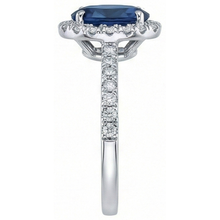 Oval Sapphire Engagement Ring For Women