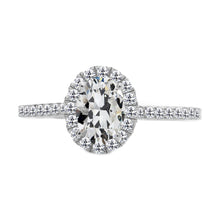 Timeless Diamond Halo Engagement Ring 3 ct – main view