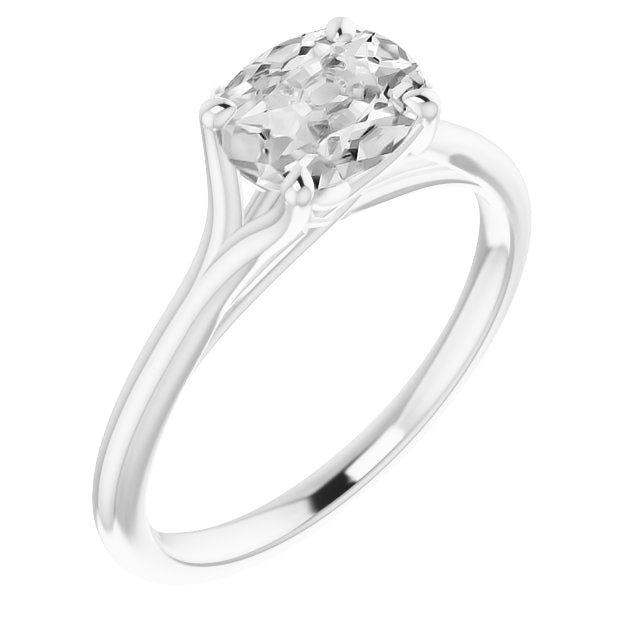 Premium Solitaire Ring 3 ct – main view